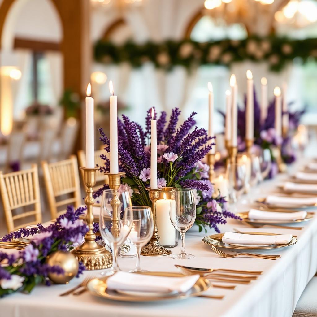 Détail décoration de table
